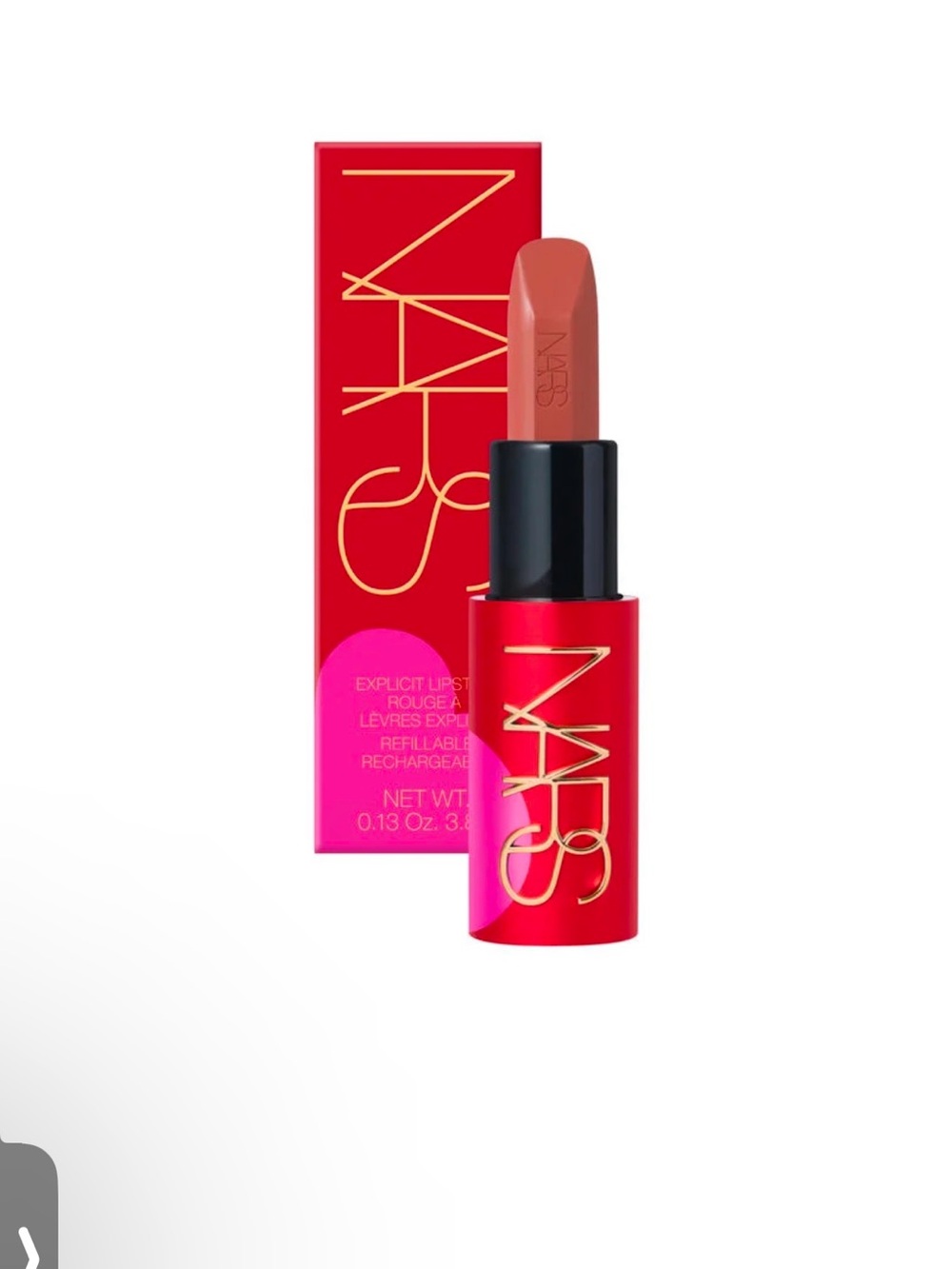 NARS Ltd. Edition Explicit Lipstick, Heart Decorated Refillable - Only Yours 810